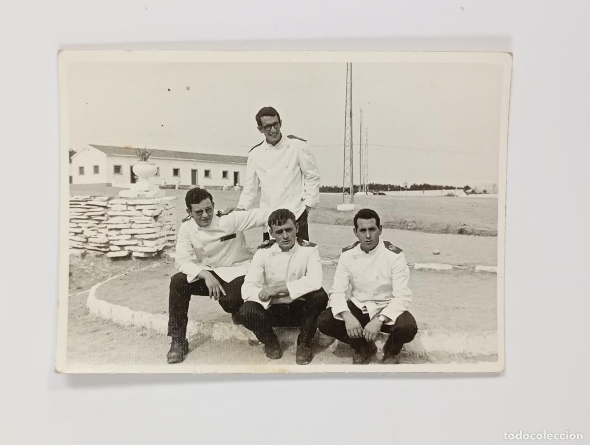 Fotografia antiga: ANTIGUA FOTOGRAF&Iacute;A MILITARES DE MARINA POSANDO. TDKP26Z2