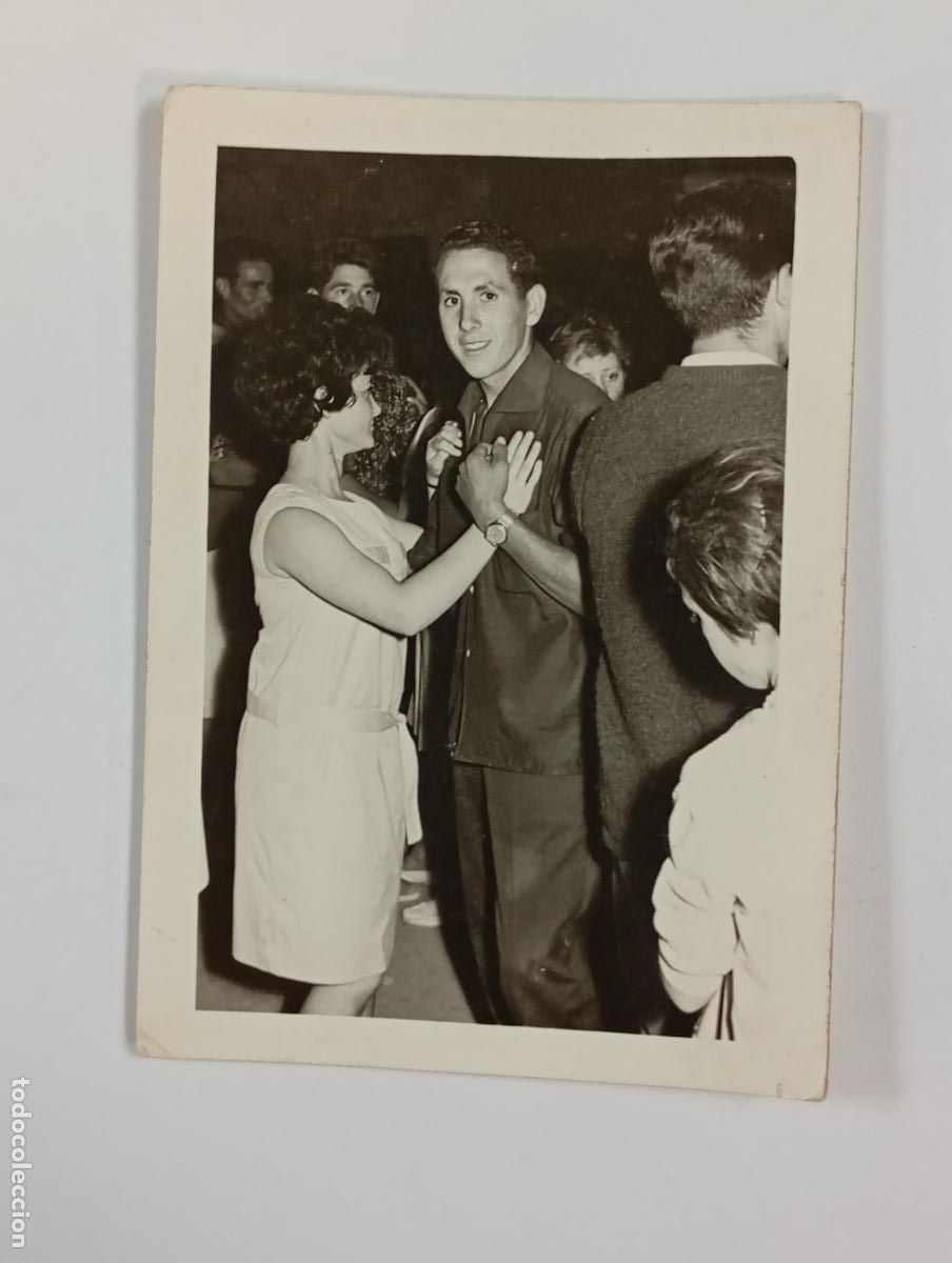 Fotografia antiga: ANTIGUA FOTOGRAF&Iacute;A PAREJA BAILANDO. TDKP26Z2
