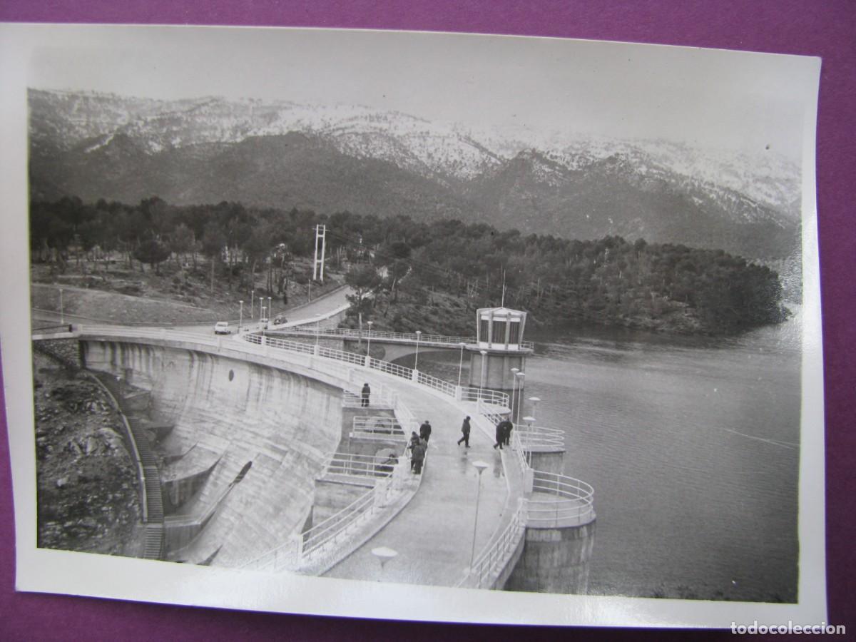 Antique Photography: FOTO DE JAEN. POZO ALCON. PANTANO DE LA BOLERA. 10,5X7,5 CM. ENERO 1969