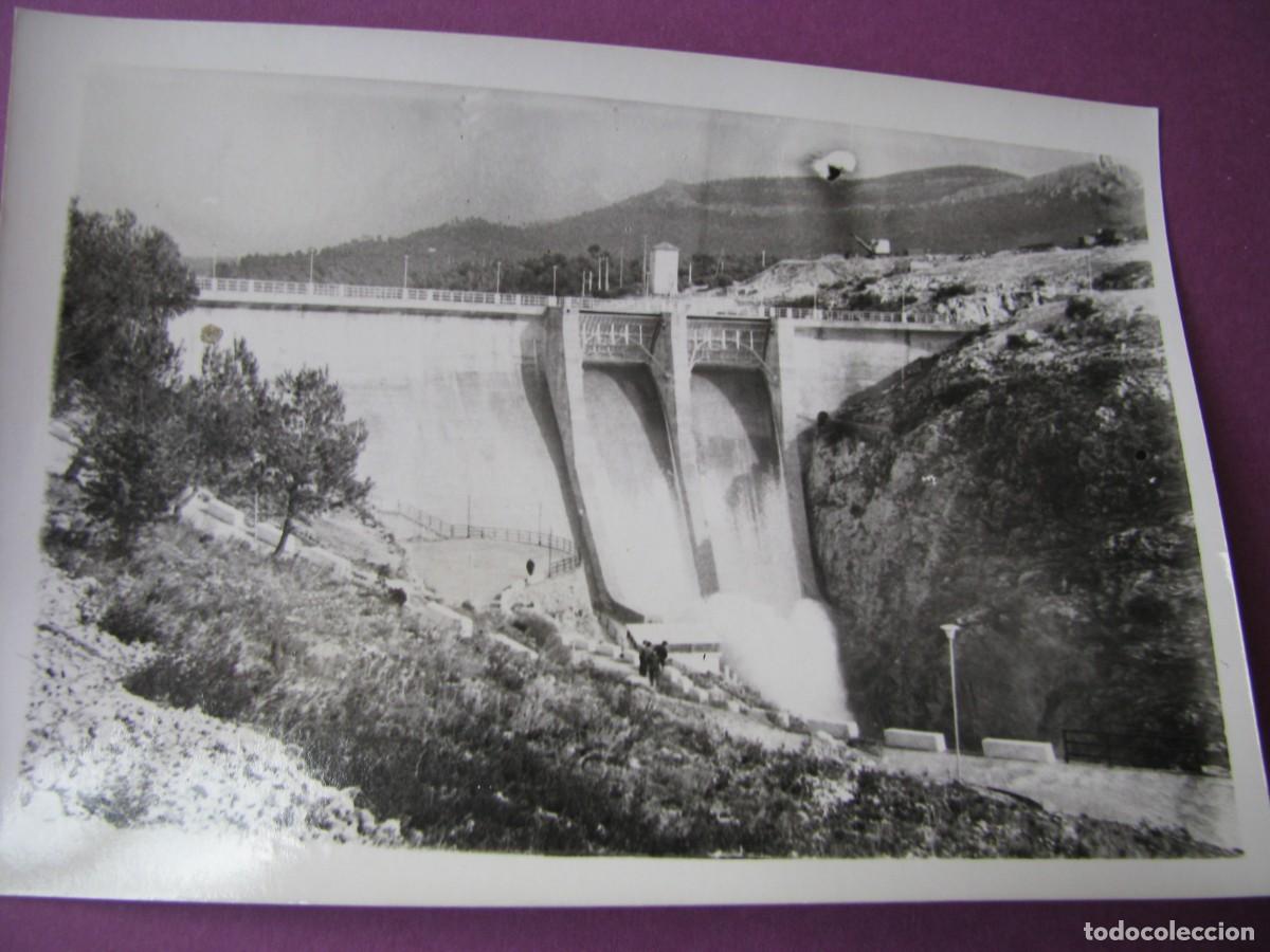 Photographie ancienne: FOTO DE JAEN. POZO ALCON. PANTANO DE LA BOLERA. 10,5X7,5 CM. ENERO 1969