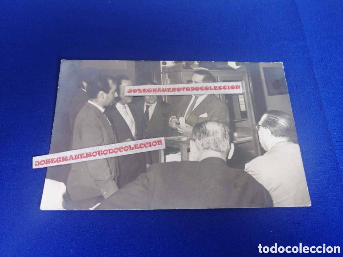 Fotograf&iacute;a antigua: FECSA - CONFENCION ROPA MILITAR - ELECCIONES VOCALES JURADO EMPRESA 1960 FOTOGRAF&Iacute;A ANTIGUA