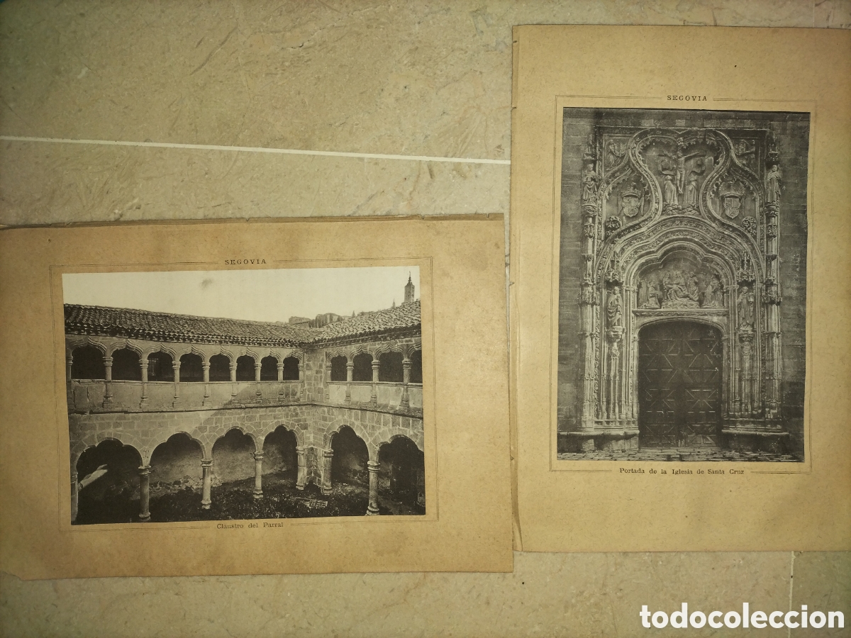 Fotograf&iacute;a antigua: Lote fotograf&iacute;as Segovia
