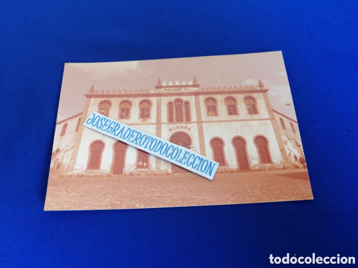 Alte Fotografie: PLAZA DE TOROS - SETUBAL (PORTUGAL) A&Ntilde;O 1978 FOTOGRAF&Iacute;A ANTIGUA SIGLO PASADO