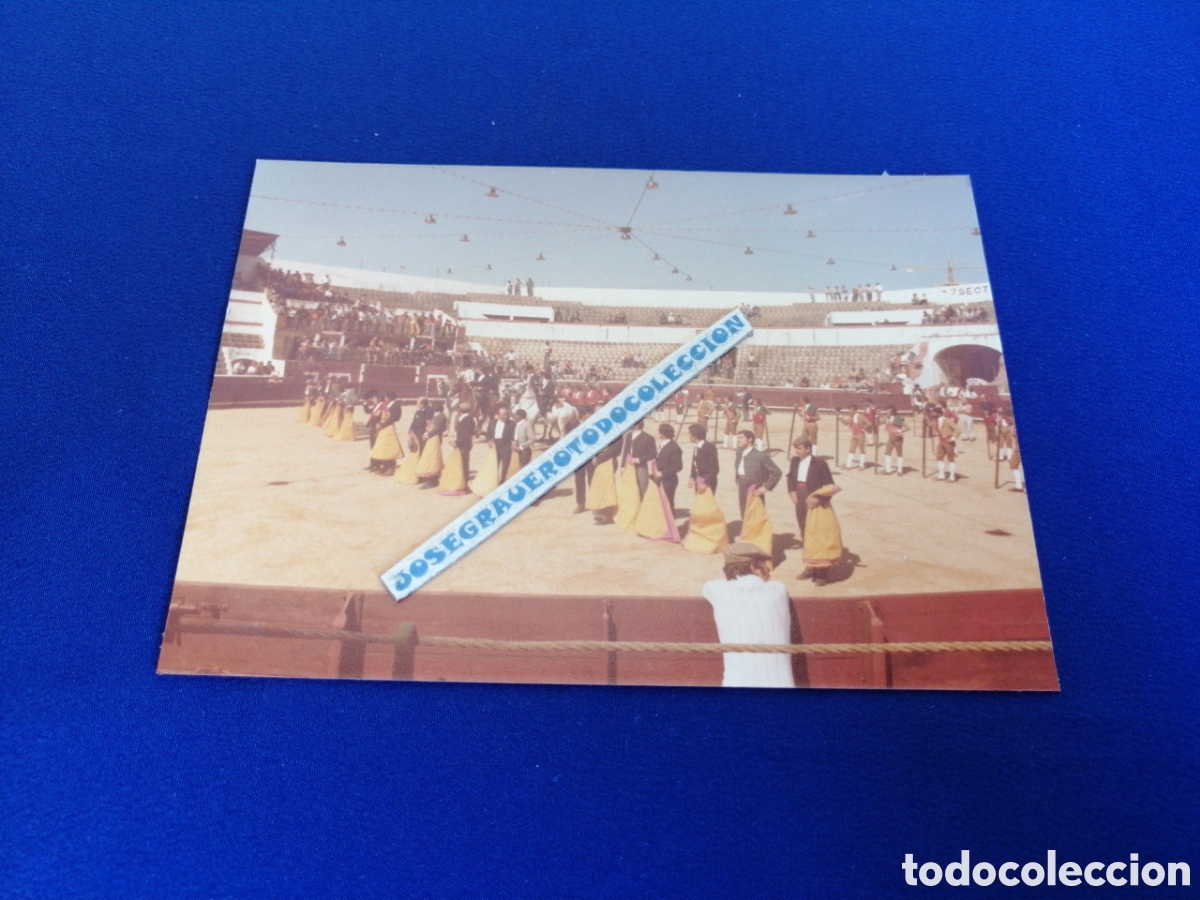 Fotografia antica: PLAZA DE TOROS - SETUBAL (PORTUGAL) A&Ntilde;O 1978 FOTOGRAF&Iacute;A ANTIGUA SIGLO PASADO