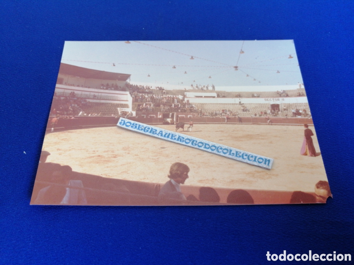 Fotografia antica: PLAZA DE TOROS - SETUBAL (PORTUGAL) A&Ntilde;O 1978 FOTOGRAF&Iacute;A ANTIGUA SIGLO PASADO