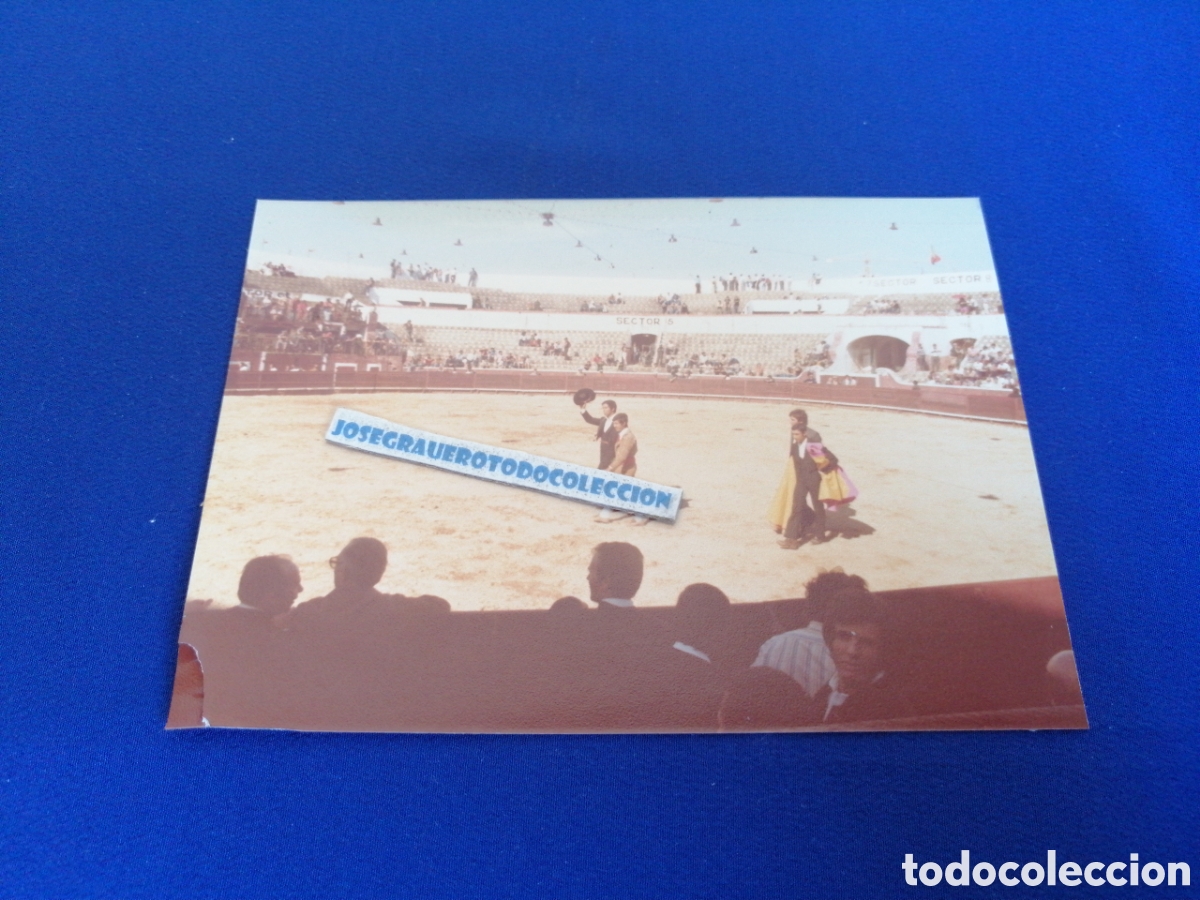 Fotografia antica: PLAZA DE TOROS - SETUBAL (PORTUGAL) A&Ntilde;O 1978 FOTOGRAF&Iacute;A ANTIGUA SIGLO PASADO