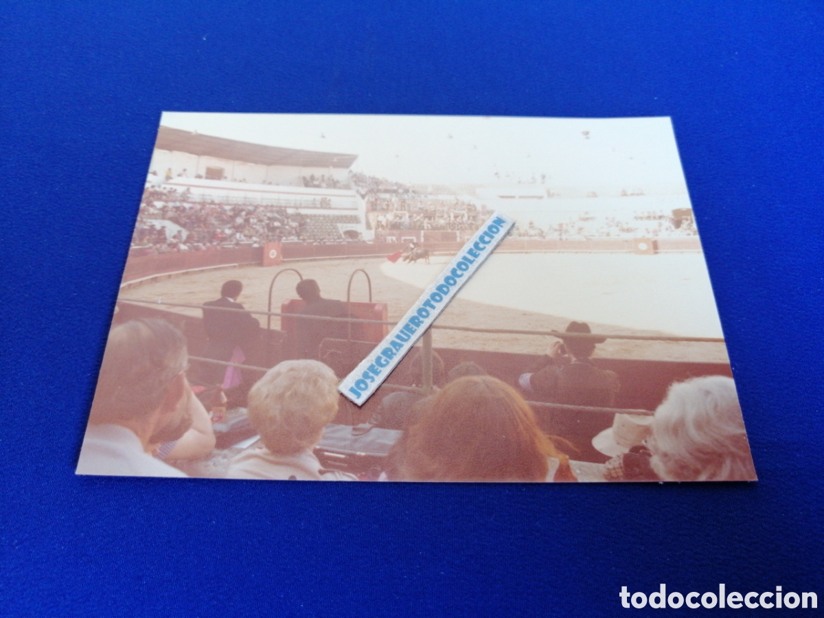 Fotografia antiga: PLAZA DE TOROS - SETUBAL (PORTUGAL) A&Ntilde;O 1978 FOTOGRAF&Iacute;A ANTIGUA SIGLO PASADO