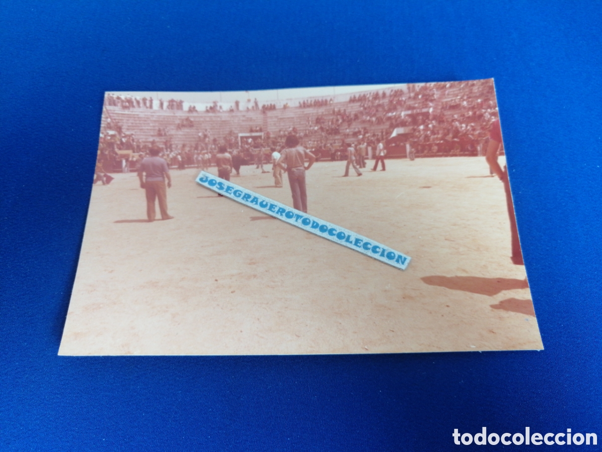 Fotograf&iacute;a antigua: PLAZA DE TOROS SETUBAL (PORTUGAL) A&Ntilde;O 1978 FOTOGRAF&Iacute;A ANTIGUA SIGLO PASADO