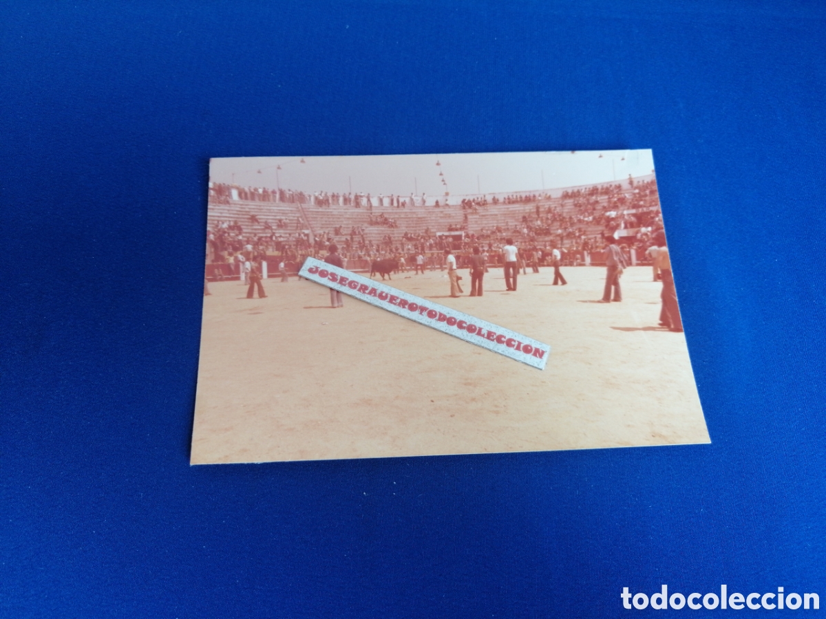 Fotograf&iacute;a antigua: PLAZA DE TOROS SETUBAL (PORTUGAL) A&Ntilde;O 1978 FOTOGRAF&Iacute;A ANTIGUA SIGLO PASADO