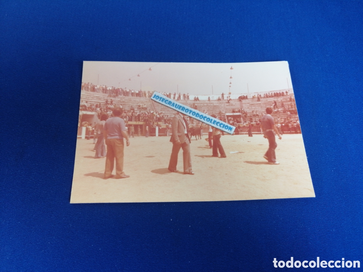 Fotograf&iacute;a antigua: PLAZA DE TOROS SETUBAL (PORTUGAL) A&Ntilde;O 1978 FOTOGRAF&Iacute;A ANTIGUA SIGLO PASADO