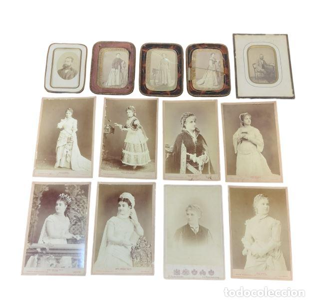 Fotograf&iacute;a antigua: COLECCI&Oacute;N DE RETRATOS FOTOGR&Aacute;FICOS. ALB&Uacute;MINA SOBRE PAPEL. INGLATERRA. SIGLO XIX.