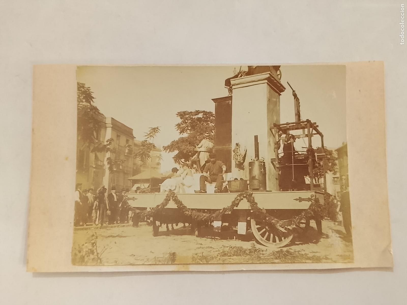 Fotograf&iacute;a antigua: CARROZA - &iquest;&iquest; FALLAS ?? - &iquest;&iquest; VALENCIA ?? - FOTOGRAFIA ANTIGUA -(115.741)