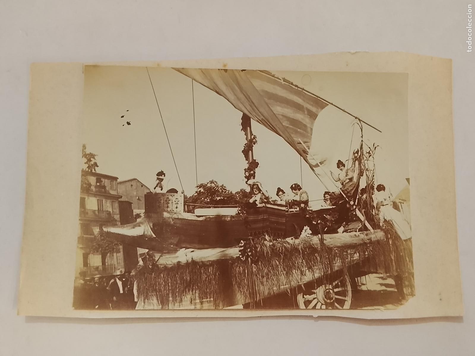 Fotograf&iacute;a antigua: CARROZA - &iquest;&iquest; FALLAS ?? - &iquest;&iquest; VALENCIA ?? - FOTOGRAFIA ANTIGUA -(115.742)