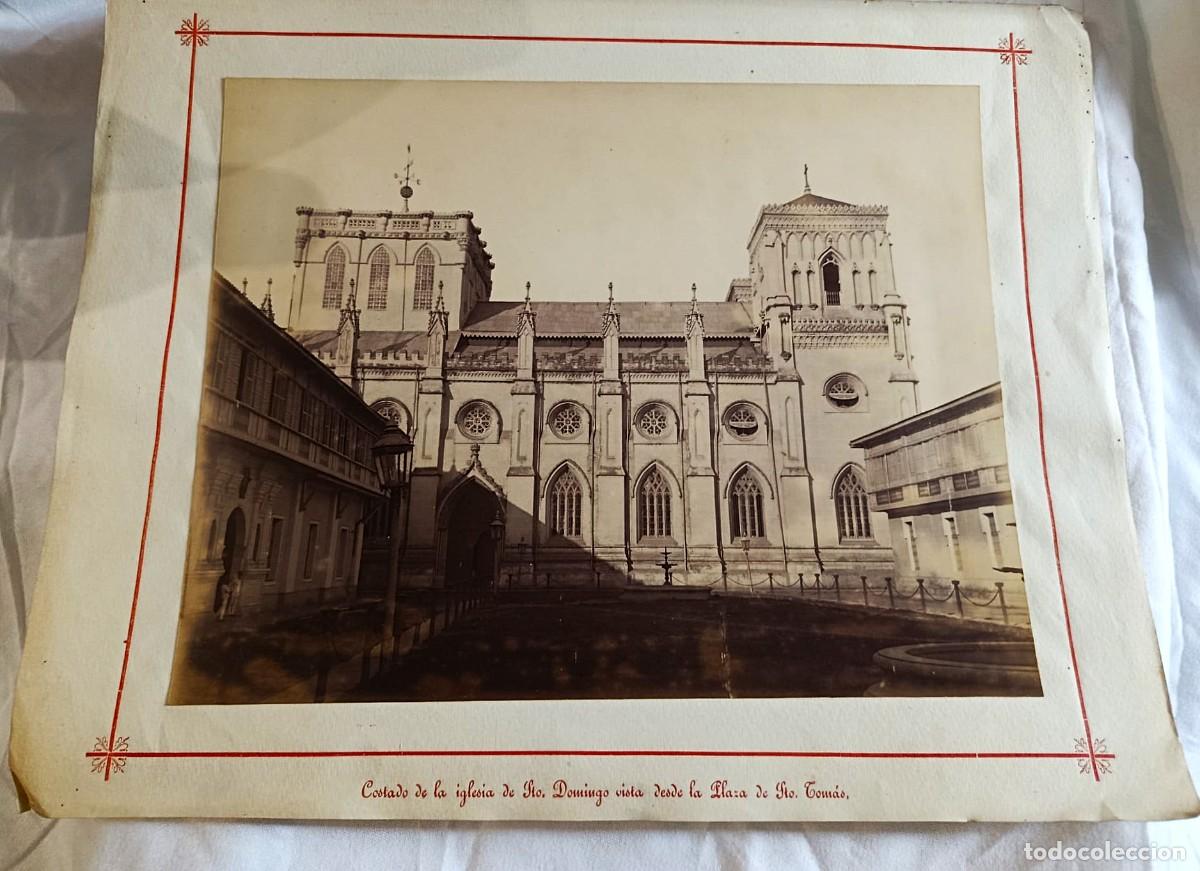 Fotograf&iacute;a antigua: TRES FOTOGRAFIAS DE LA IGLESIA DE STO. DOMINGO DE MANILA ,FILIPINAS ESPA&Ntilde;OLA (S.XIX)