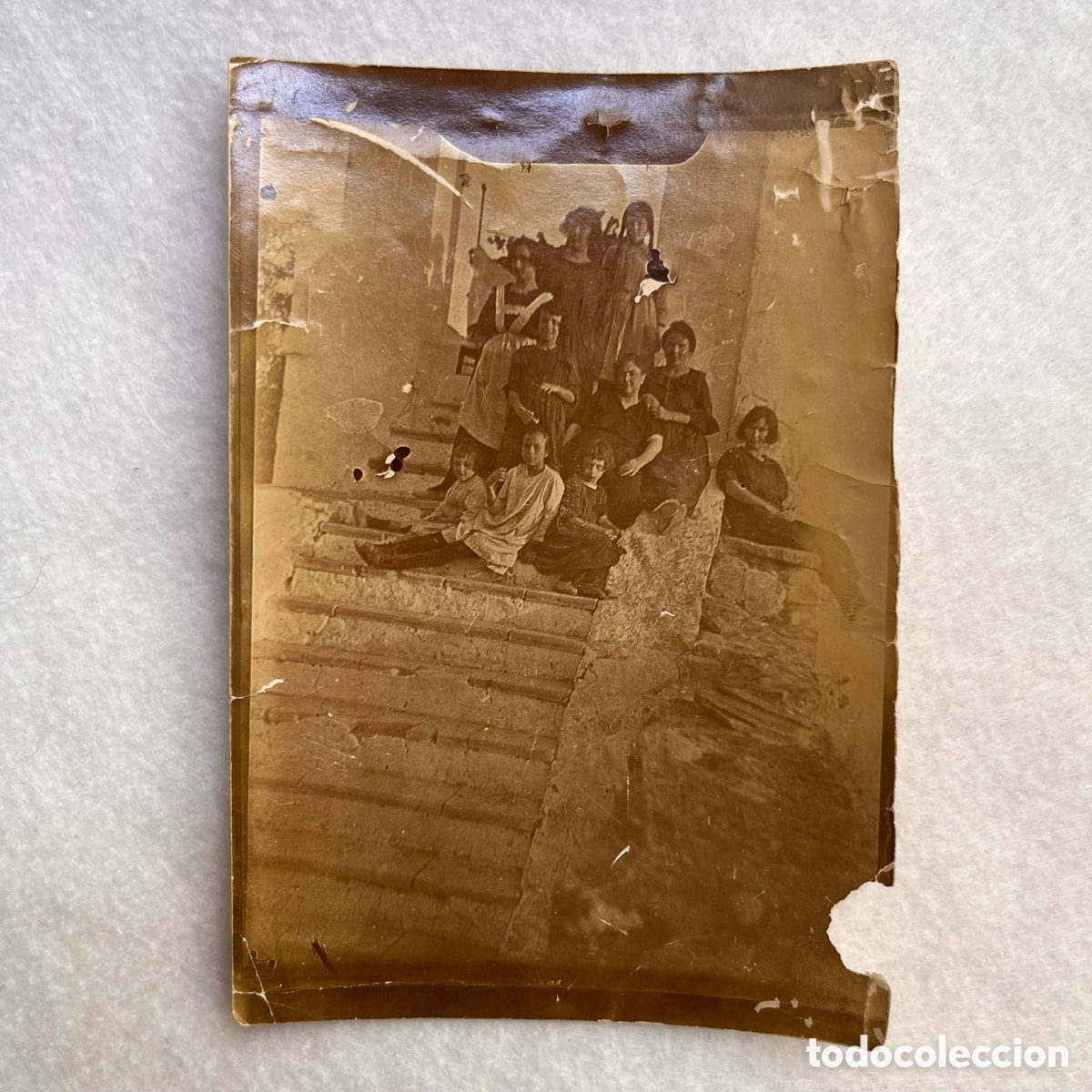 Fotografia antica: ANTIGUA FOTOGRAF&Iacute;A MUJERES Y NI&Ntilde;AS C&Oacute;RDOBA / ANDALUC&Iacute;A