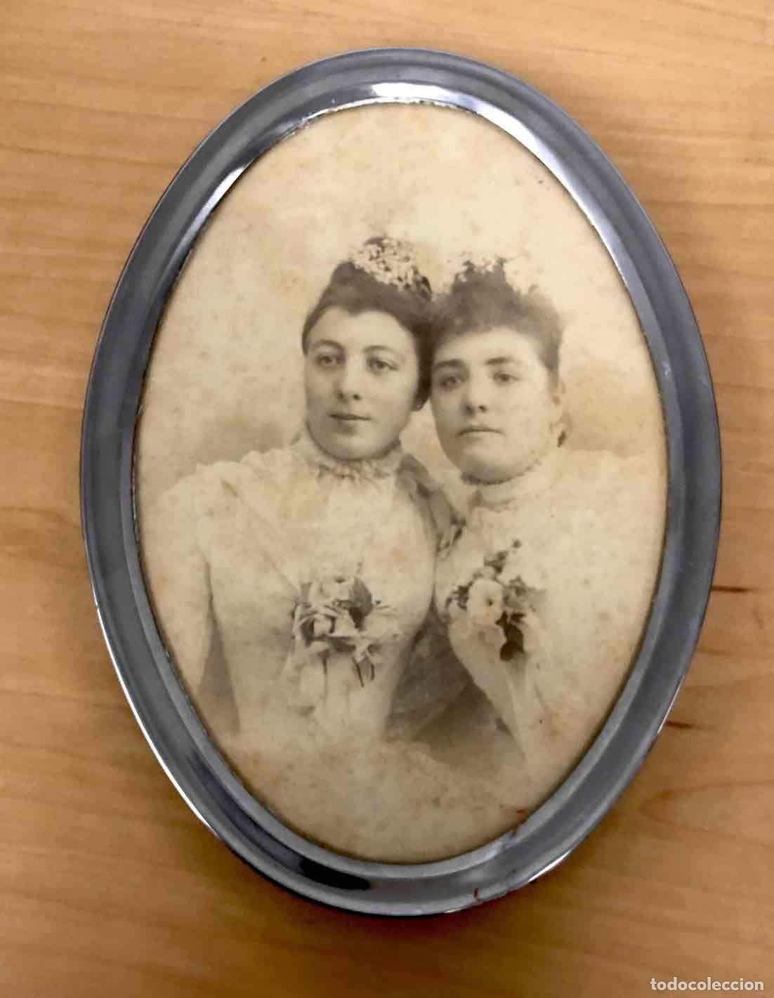 Fotograf&iacute;a antigua: FOTOGRAFIA RETRATO FEMENINO EN ALBUMINA. A&Ntilde;O 1902. SE PRESENTA ENMARCADO, MARCA CAMBAU