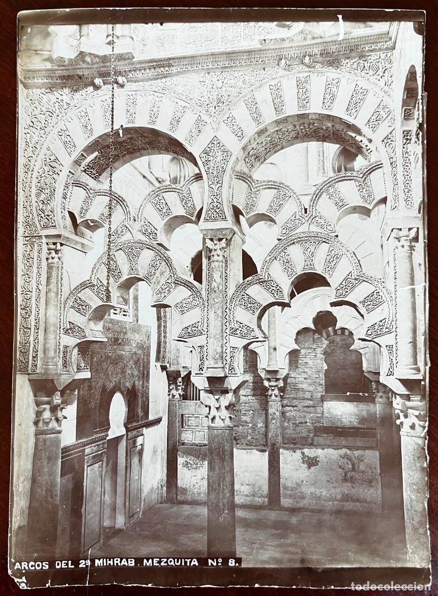 Fotograf&iacute;a antigua: ANTIGUA FOTOGRAFIA, CORDOBA, ARCOS DEL 2&ordm; MIHRAB, MEZQUITA N&ordm; 8, MIDE 24 X 18 CMS. VER LAS FOTOS PUE