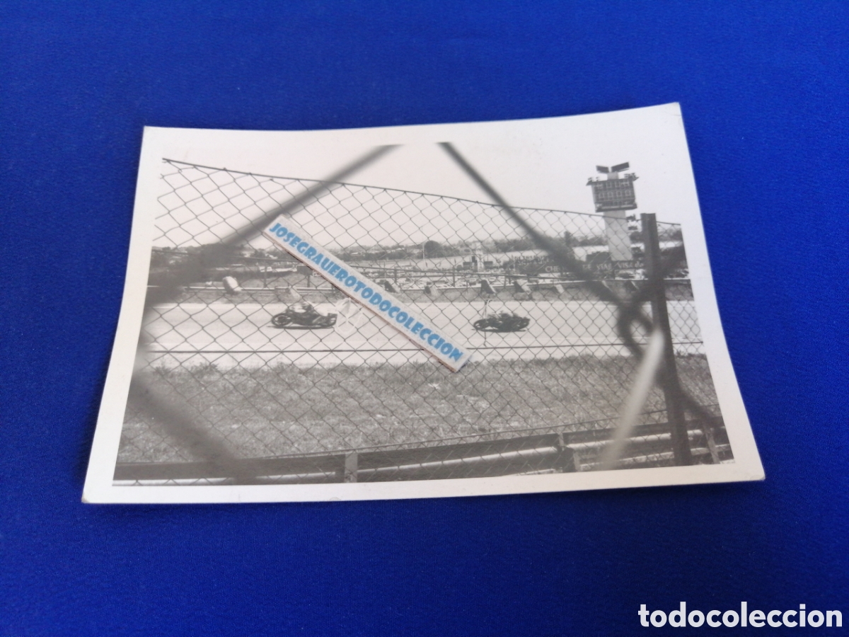 Fotograf&iacute;a antigua: CIRCUITO DEL JARAMA - MOTOCICLISMO (MADRID) FOTO ANTIGUA SIGLO PASADO JARAMA CIRCUIT - MOTORCYCLING