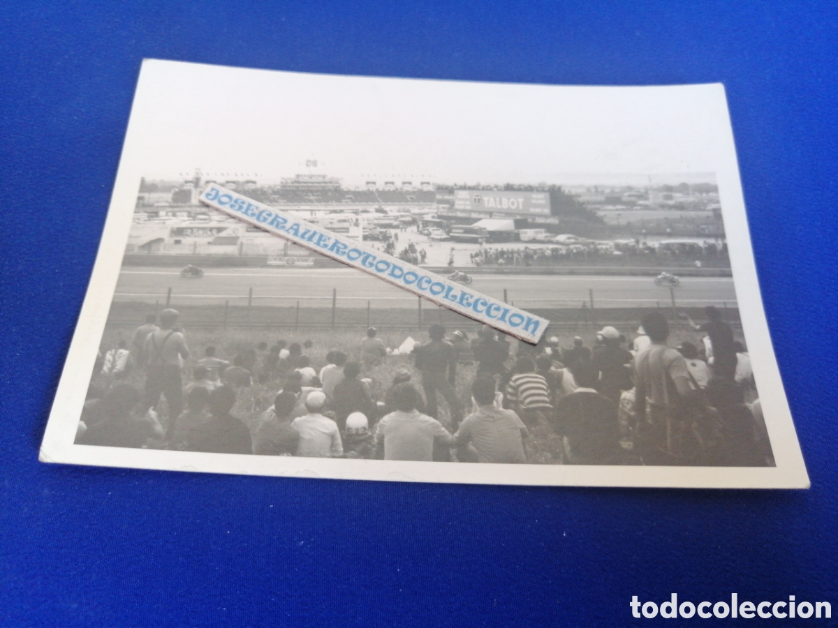 Fotograf&iacute;a antigua: CIRCUITO DEL JARAMA - MOTOCICLISMO (MADRID) - TALBOT HORIZON - JARAMA CIRCUIT - MOTORCYCLIN