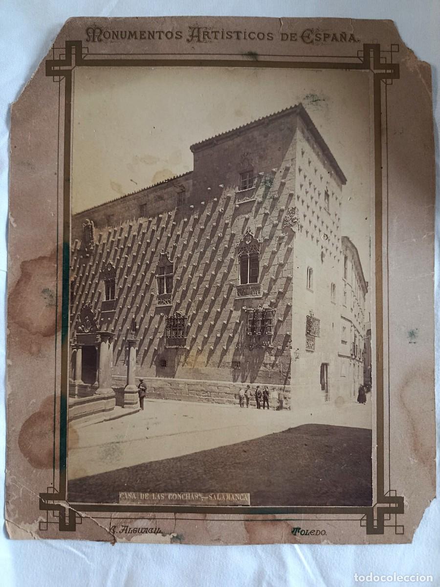 Fotograf&iacute;a antigua: Casiano Alguacil (Toledo). 1832 - 1914) &rdquo;CASA DE LAS CONCHAS, SALAMANCA&rdquo; s.XIX