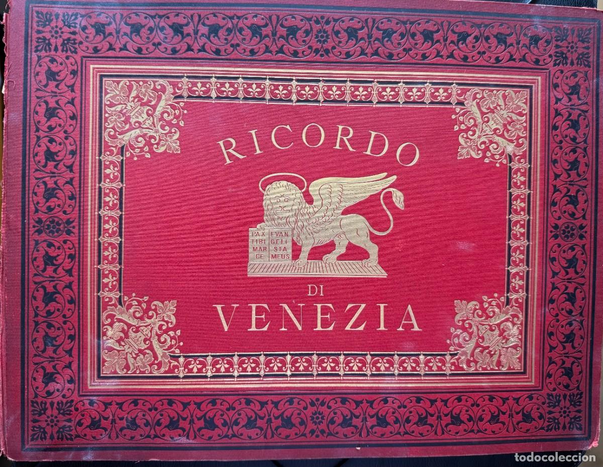 Fotograf&iacute;a antigua: Salviati, Paolo. Ricordo di Venezia. &Aacute;lbum de 24 alb&uacute;minas. C. 1880