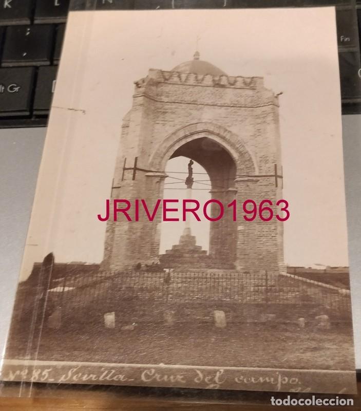 Fotograf&iacute;a antigua: SEVILLA, SIGLO XIX, ALBUMINA DE LA CRUZ DEL CAMPO, FOT. RAMON ALMELA, 134X98MM