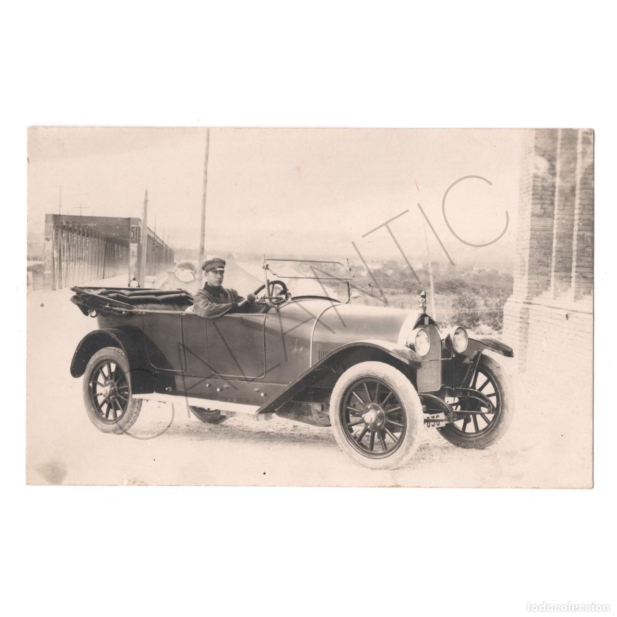 Fotograf&iacute;a antigua: Fotograf&iacute;a coche antiguo cl&aacute;sico &ndash; Inicios siglo XX &ndash; Catalunya
