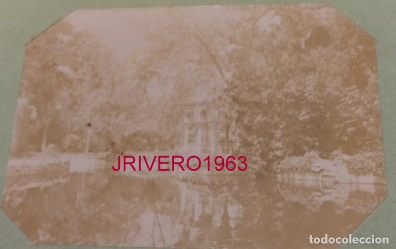 Fotograf&iacute;a antigua: SEVILLA, SIGLO XIX, ALBUMINA PARQUE DE MARIA LUISA, 98X68MM