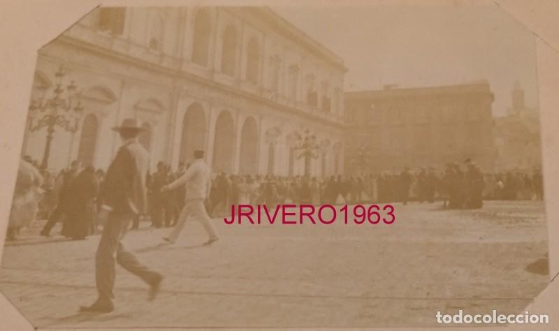 Fotograf&iacute;a antigua: SEVILLA, SIGLO XIX, ALBUMINA EL AYUNTAMIENTO, 98X68MM