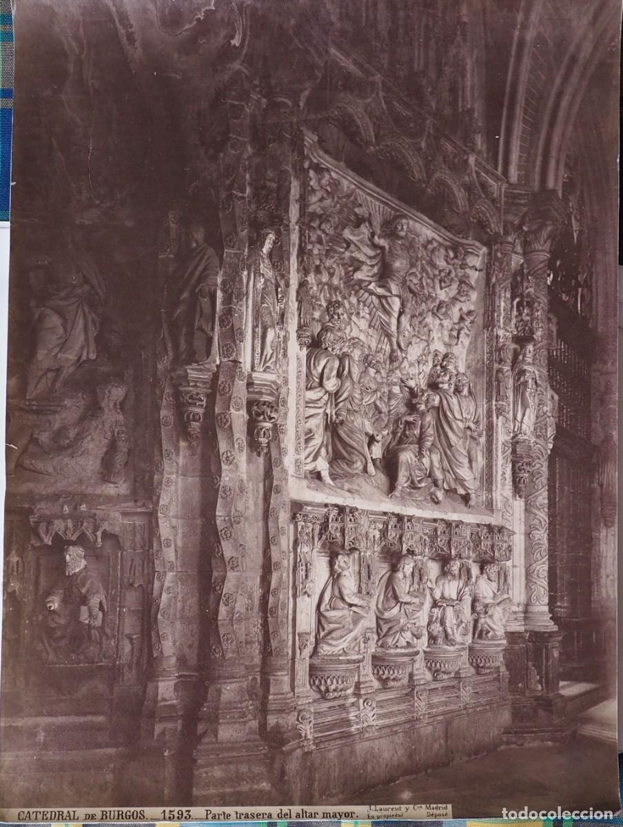 Fotograf&iacute;a antigua: ANTIGUA FOTOGRAF&Iacute;A ALB&Uacute;MINA. BURGOS. J. LAURENT Y CIA. MADRID. 1856-1880