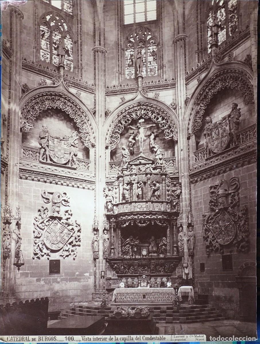 Fotograf&iacute;a antigua: ANTIGUA FOTOGRAF&Iacute;A ALB&Uacute;MINA. BURGOS. J. LAURENT Y CIA. MADRID. 1856-1880