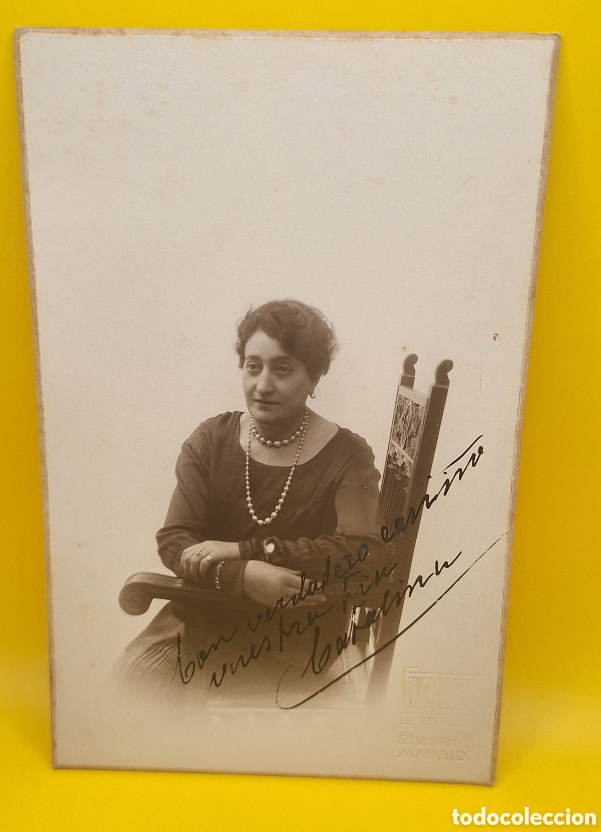 Antique Photography: Antigua Fotograf&iacute;a de &Eacute;poca Dedicada y Firmada