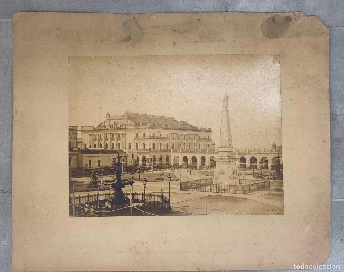 Fotografia antiga: ARGENTINA - BUENOS AIRES - TEATRO COLON - FOTO BARTOLI - FOTOGRAFIA ALBUMINA ANTIGUA
