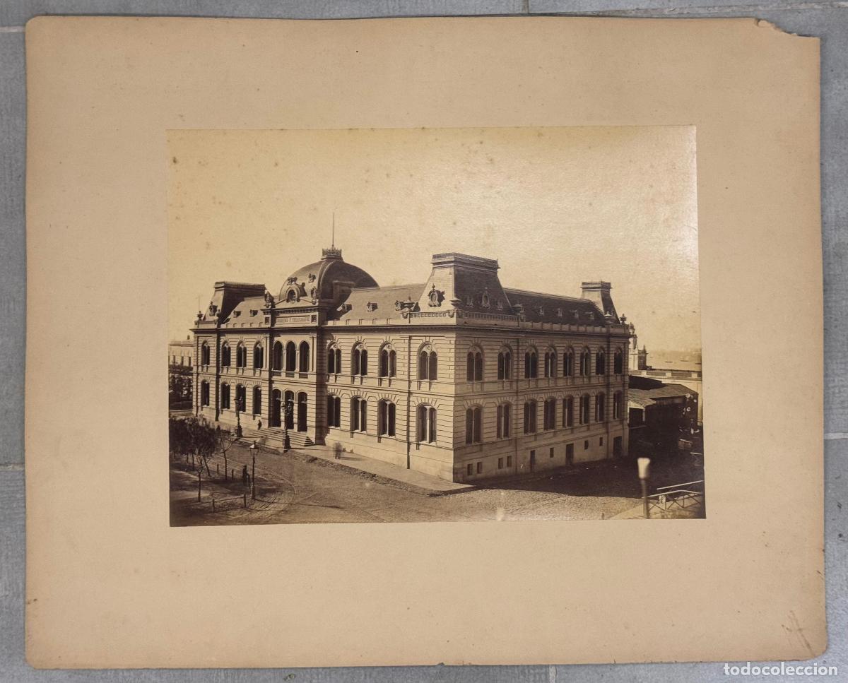 Fotografia antiga: ARGENTINA - BUENOS AIRES - PALACIO DE CORREOS - FOTO BARTOLI - FOTOGRAFIA ALBUMINA ANTIGUA