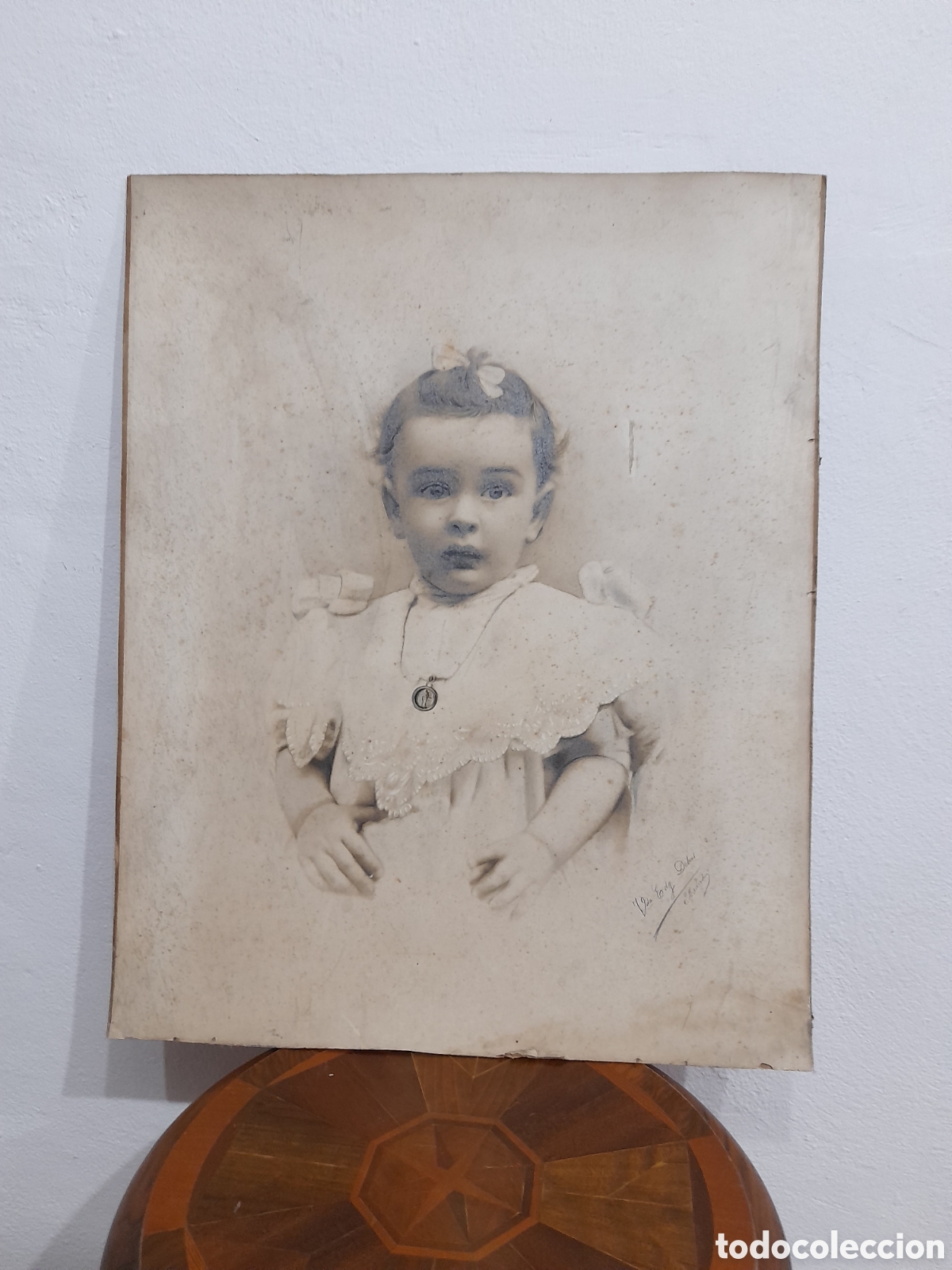Fotograf&iacute;a antigua: Retrato fotogr&aacute;fico antiguo