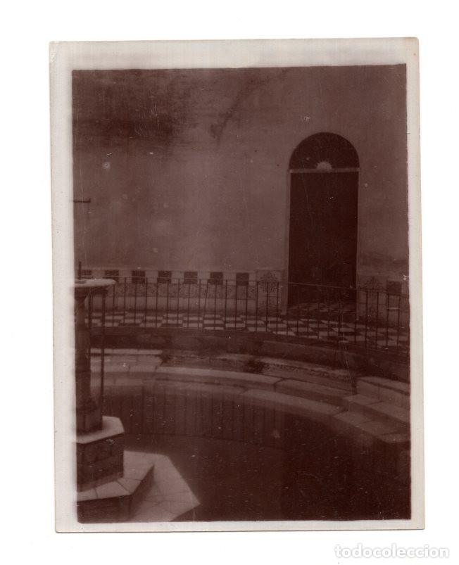 Alte Fotografie: BADAJOZ.- TERMAS ROMANAS DEL BALNEARIO DE ALANGE. BA&Ntilde;O DE MUJERES. 12X9.