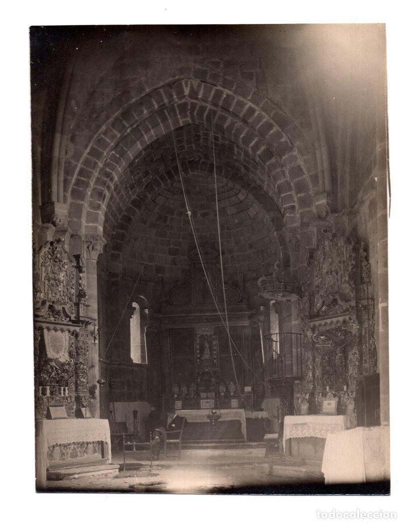 Fotografia antica: SORIA.- IGLESIA DE FUENSA&Uacute;CO. 16X12.
