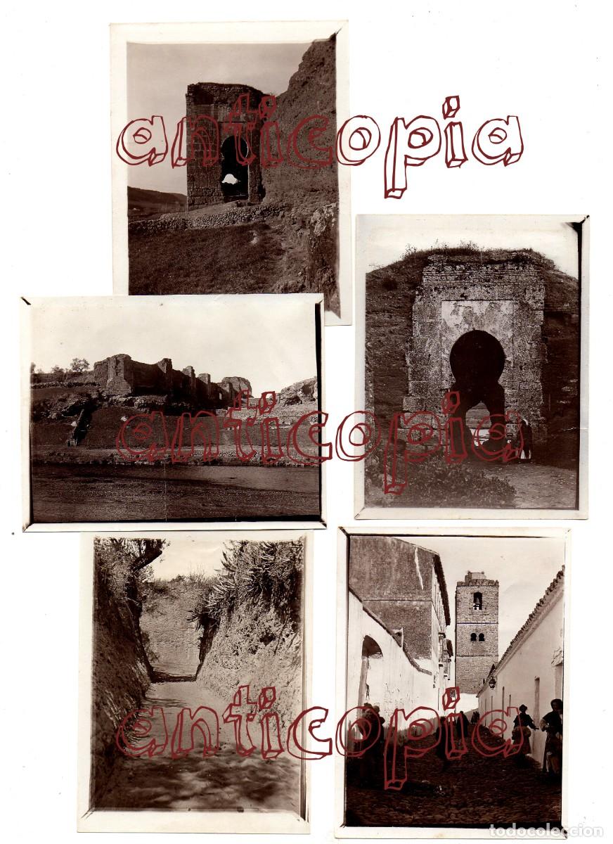 Fotograf&iacute;a antigua: &Aacute;lbum con 49 fotos originales de gelatina de plata de Huelva capital, Niebla, etc.... Siglo XIX.