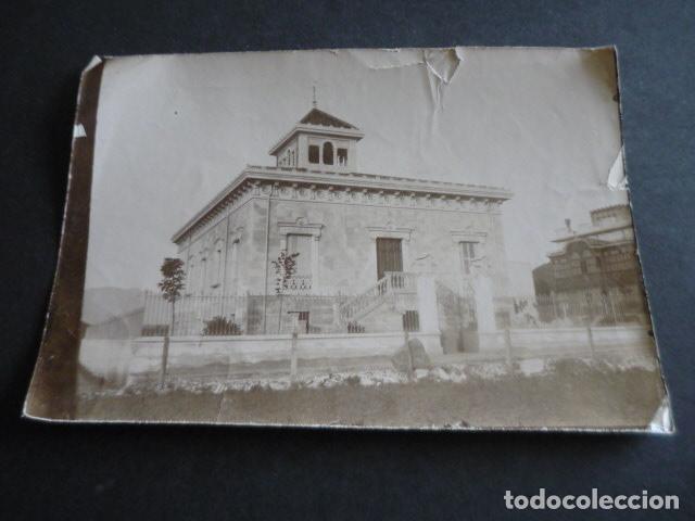 Photographie ancienne: EDIFICIO EN LOCALIDAD A IDENTIFICAR ALBUMINA 18 X 12,5 CM