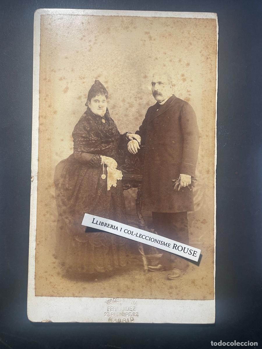 Fotograf&iacute;a antigua: MADRID /FOTOGRAFIA - ANTIGUA ALB&Uacute;MINA - VDA. DE AMAYRA Y FERNANDEZ C. PRINCIPE 27 MADRID