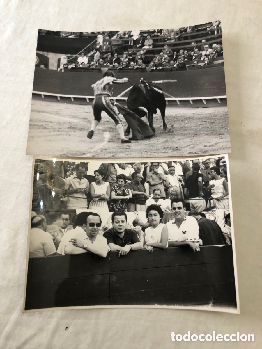 Fotograf&iacute;a antigua: Fotograf&iacute;as originales antiguas plaza de toros Valenciaa&ntilde;os 50-60