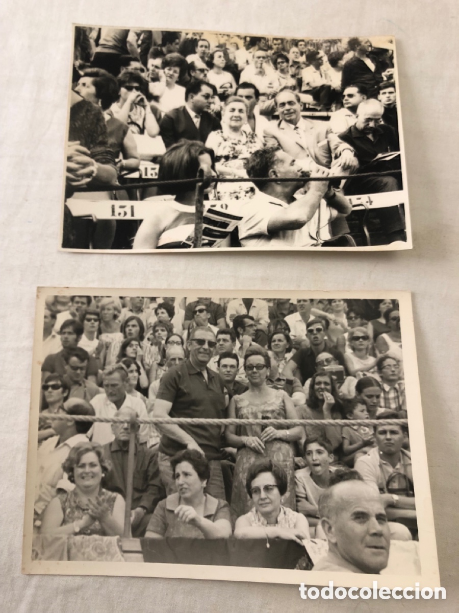 Fotograf&iacute;a antigua: Fotograf&iacute;as originales antiguas plaza de toros Valencia a&ntilde;os 50-60