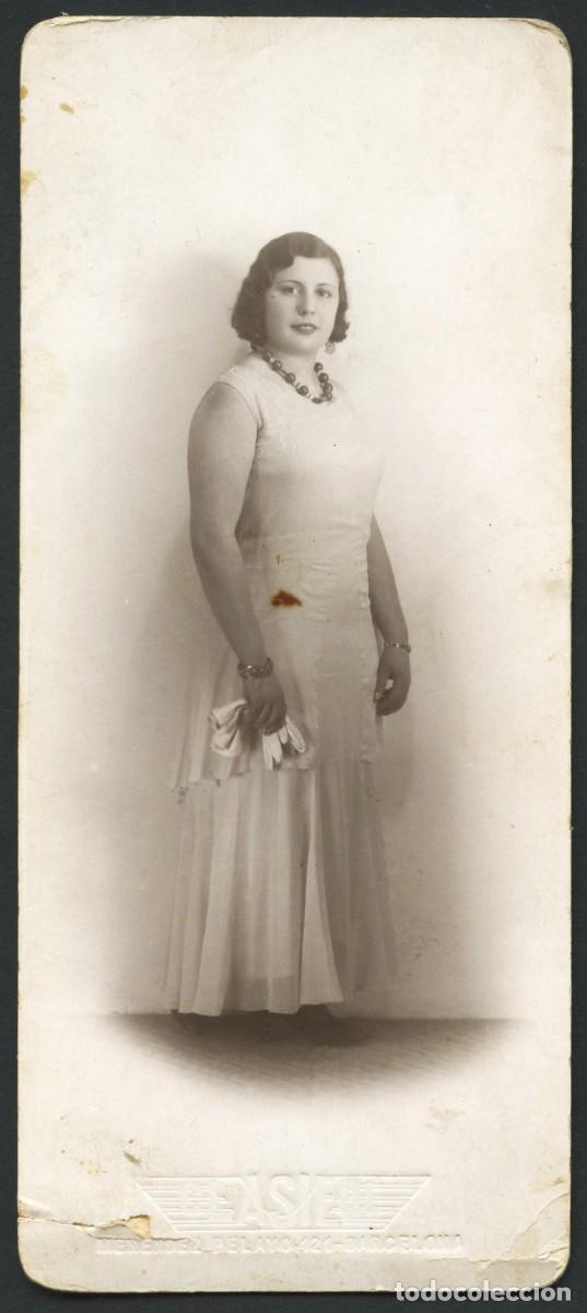 Fotograf&iacute;a antigua: FOTOGRAF&Iacute;A ART&Iacute;STICA, RETRATO FOTOGR&Aacute;FICO SE&Ntilde;ORA, 1863, BARCELONA