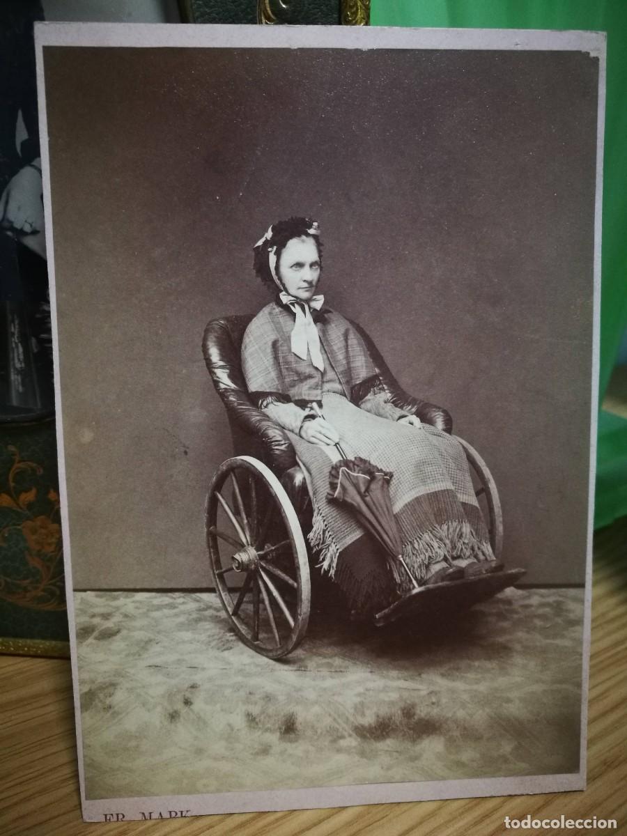 Fotograf&iacute;a antigua: Fotograf&iacute;a antigua tarjeta de gabinete siglo XIX