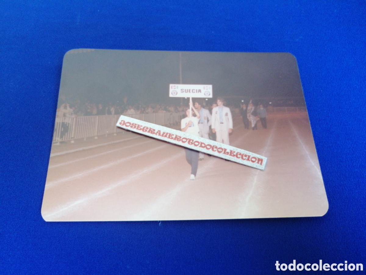 Photographie ancienne: IV GIMNASIA AMERICANA 1980 - APERTURA- SUECIA