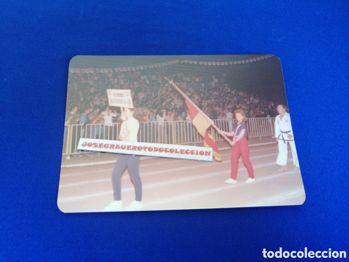Fotograf&iacute;a antigua: IV GIMNASIA AMERICANA 1980 - APERTURA- ALEMANIA OCCIDENTAL FOTOGRAF&Iacute;A ANTIGUA