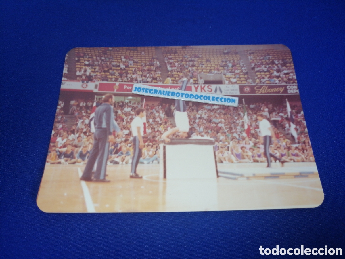 Fotograf&iacute;a antigua: IV GIMNASIA AMERICANA 1980 - APERTURA- GIMNASTICOS FOTOGRAF&Iacute;A ANTIGUA