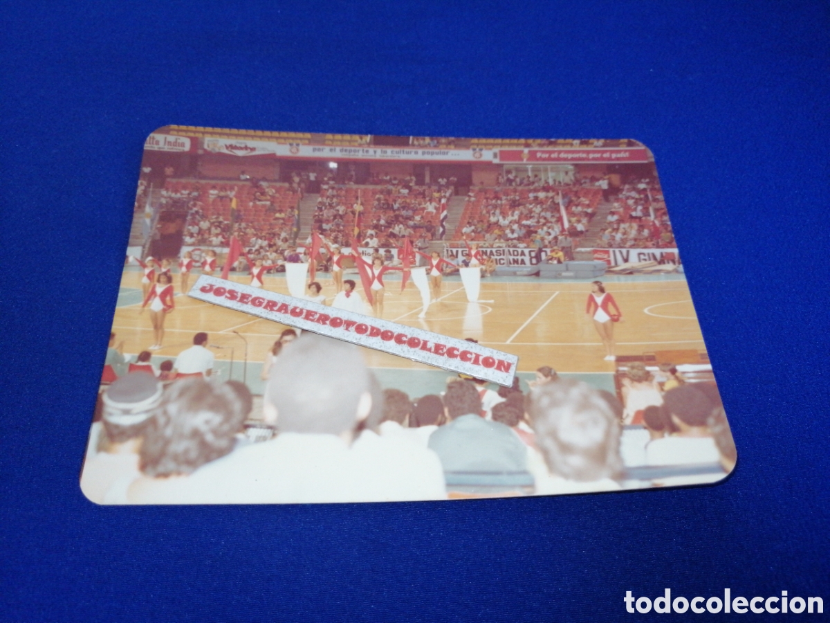 Fotograf&iacute;a antigua: IV GIMNASIA AMERICANA 1980 - APERTURA-GIMNASTICOS FOTOGRAF&Iacute;A ANTIGUA