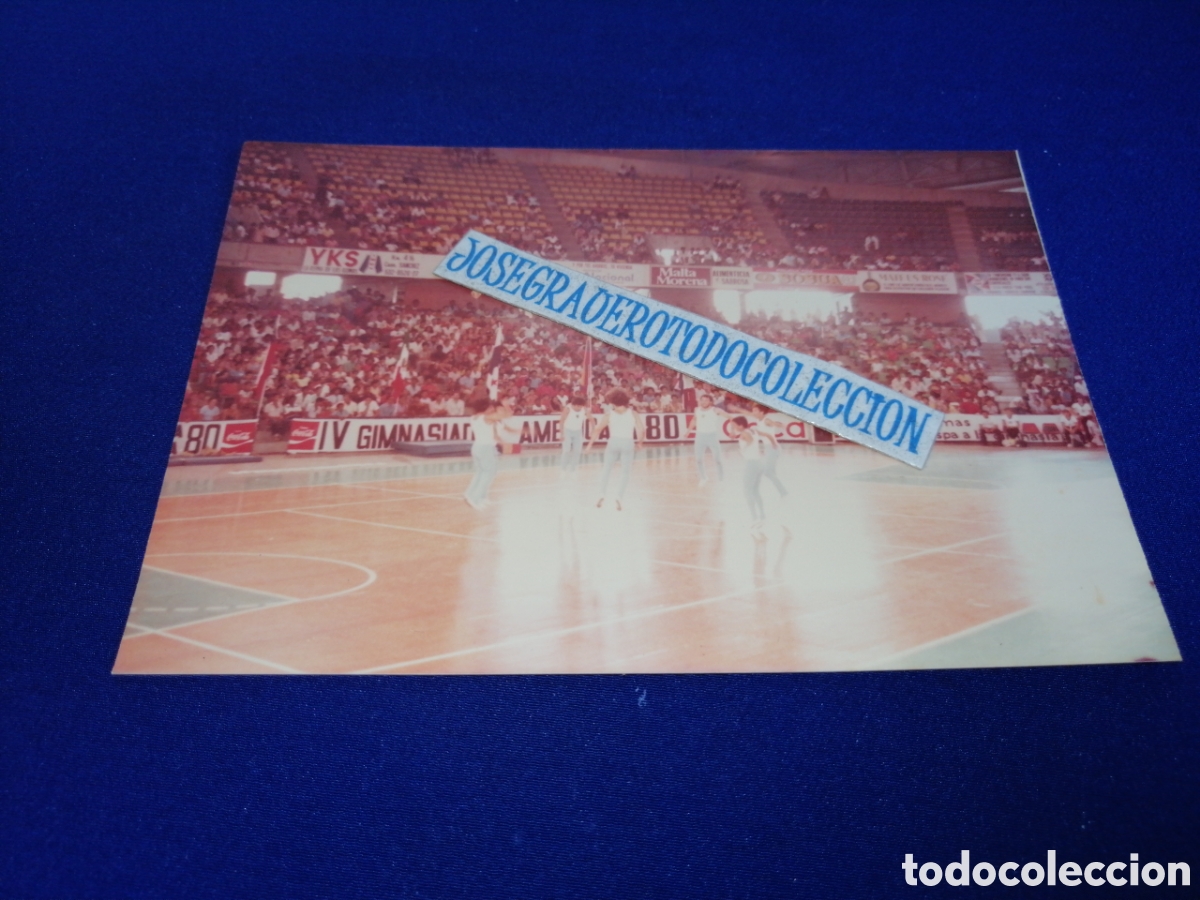 Fotograf&iacute;a antigua: IV GIMNASIA AMERICANA 1980 - APERTURA-GIMNASTICOS FOTOGRAF&Iacute;A ANTIGUA