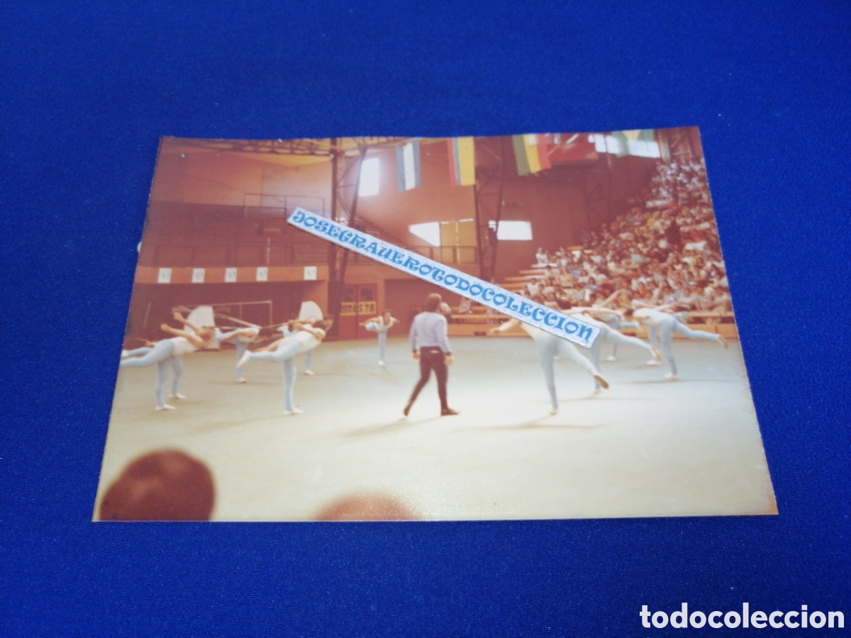 Fotograf&iacute;a antigua: IV GIMNASIA AMERICANA 1980 - APERTURA-GIMNASTICOS FOTOGRAF&Iacute;A ANTIGUA